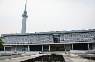 现代风格清真寺外观建筑