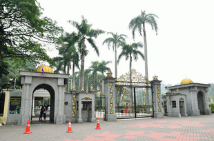 热带风格大门景观