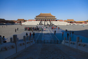故宫太和殿广场壮丽景观