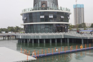 湛江海上独特建筑景观
