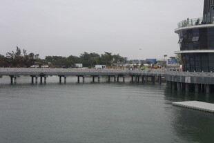 湛江海滨码头风景