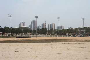 湛江城市沙滩景观