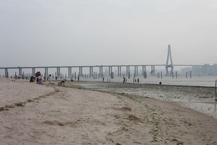 湛江江边大桥景观