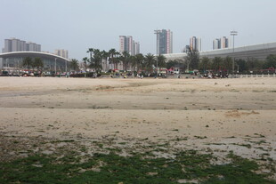 湛江城市沙滩景观