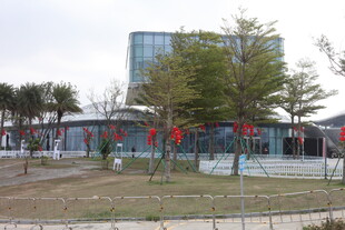 城市户外建筑景观场景