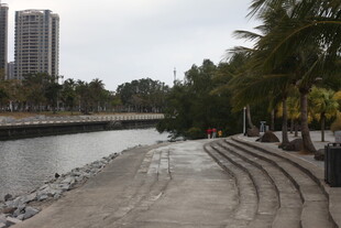 河畔步道风景