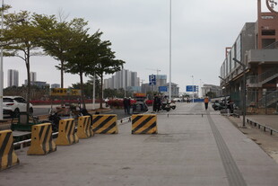 城市道路施工场景