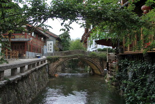 江南水乡石桥流水人家