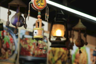 传统手工艺品灯笼展示