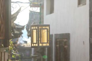 古巷中式灯笼 古韵悠然