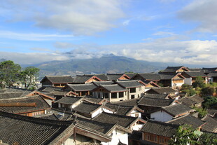 古村落屋顶景观