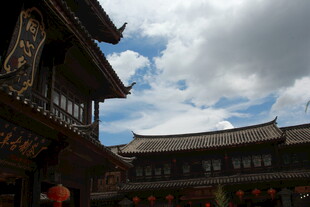 古色古香中式建筑风景