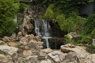 山间小瀑布 自然景致美