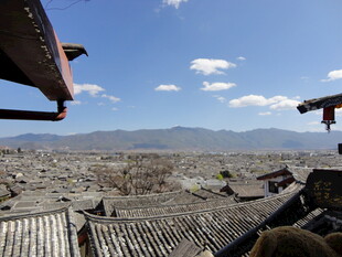 古城远眺 广袤天地风光
