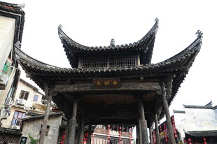 婺源古色古香中式建筑景观