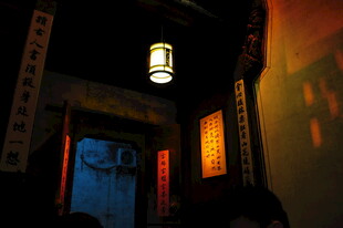 婺源古巷夜灯 静谧中式风情