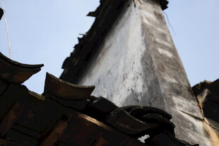 婺源古老建筑一角