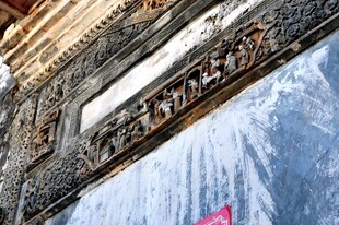 婺源精美传统建筑雕刻细节