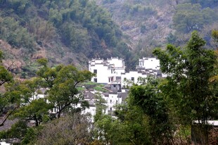 婺源山间村落美景