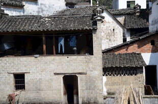 婺源古朴徽派民居