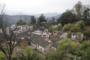 婺源山间村落景致