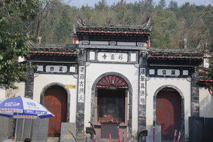 婺源中式传统牌坊建筑景观