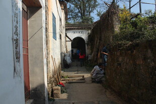 婺源古朴小巷 静谧生活场景