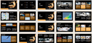 多样风格PPT模板展示