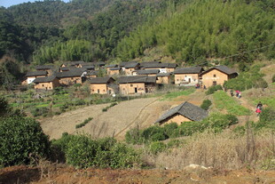 婺源山村田园风光美景