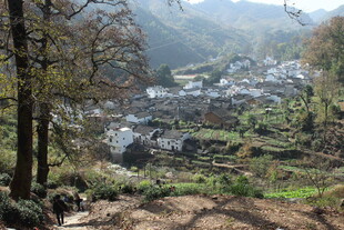 婺源山间村落美景