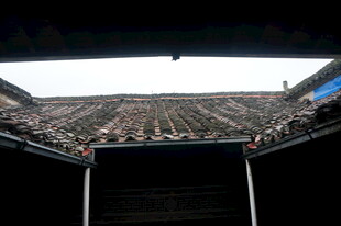 婺源中式古建筑内景