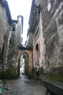 婺源古巷幽径 岁月斑驳的景致