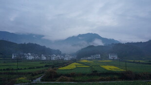 婺源山间田园美景