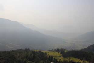 婺源山间绿野美景