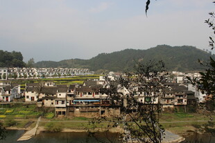 婺源江南水乡村落美景