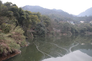 山间河流风景如画