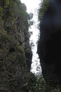 峡谷奇观 一线天景致