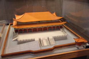 古代宫殿建筑模型展示