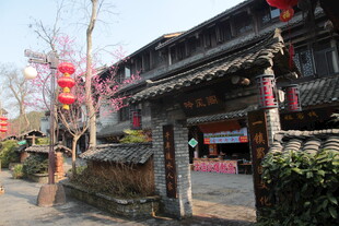 古色古香的中式传统街巷