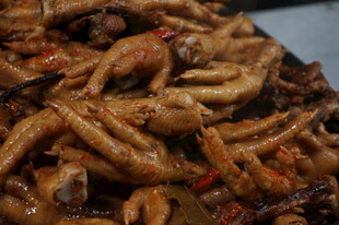 香辣美味炒鱿鱼须