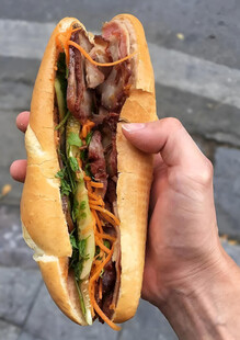 牛肉蔬菜三明治