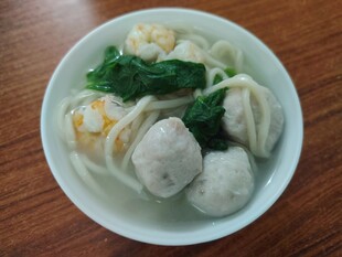 肉丸青菜面