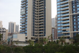 高层海景公寓外观