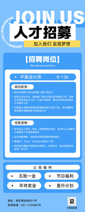 人才招聘海报