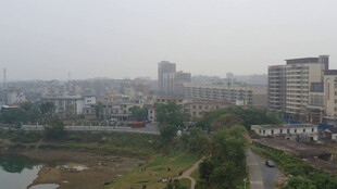 城市景观俯瞰图