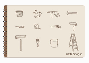 线圈本 12款入工具小物