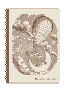 线圈本 复古人物雕版插画