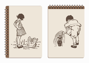 线圈本 种植的孩子