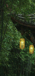 林间马灯
