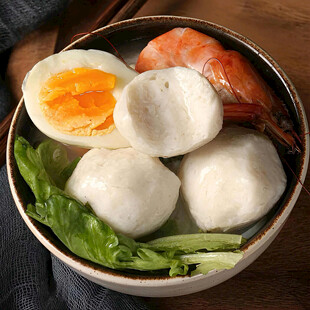 鲜虾鱼丸